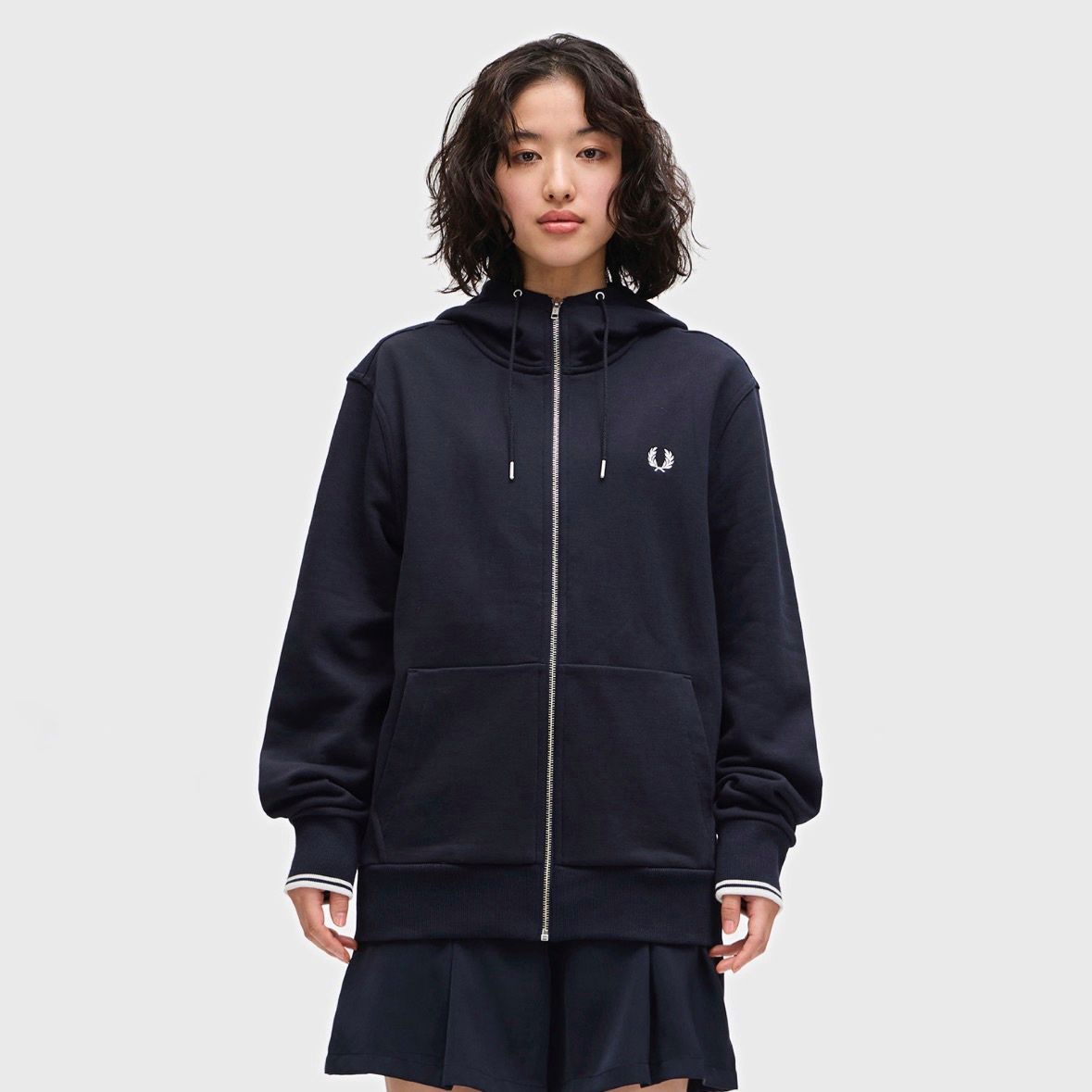 【残り一点】Hooded Zip Through Sweatshirt