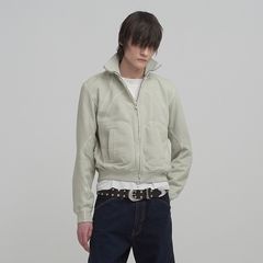 【残り一点】Paneled Zip Up Sweat Shirt
