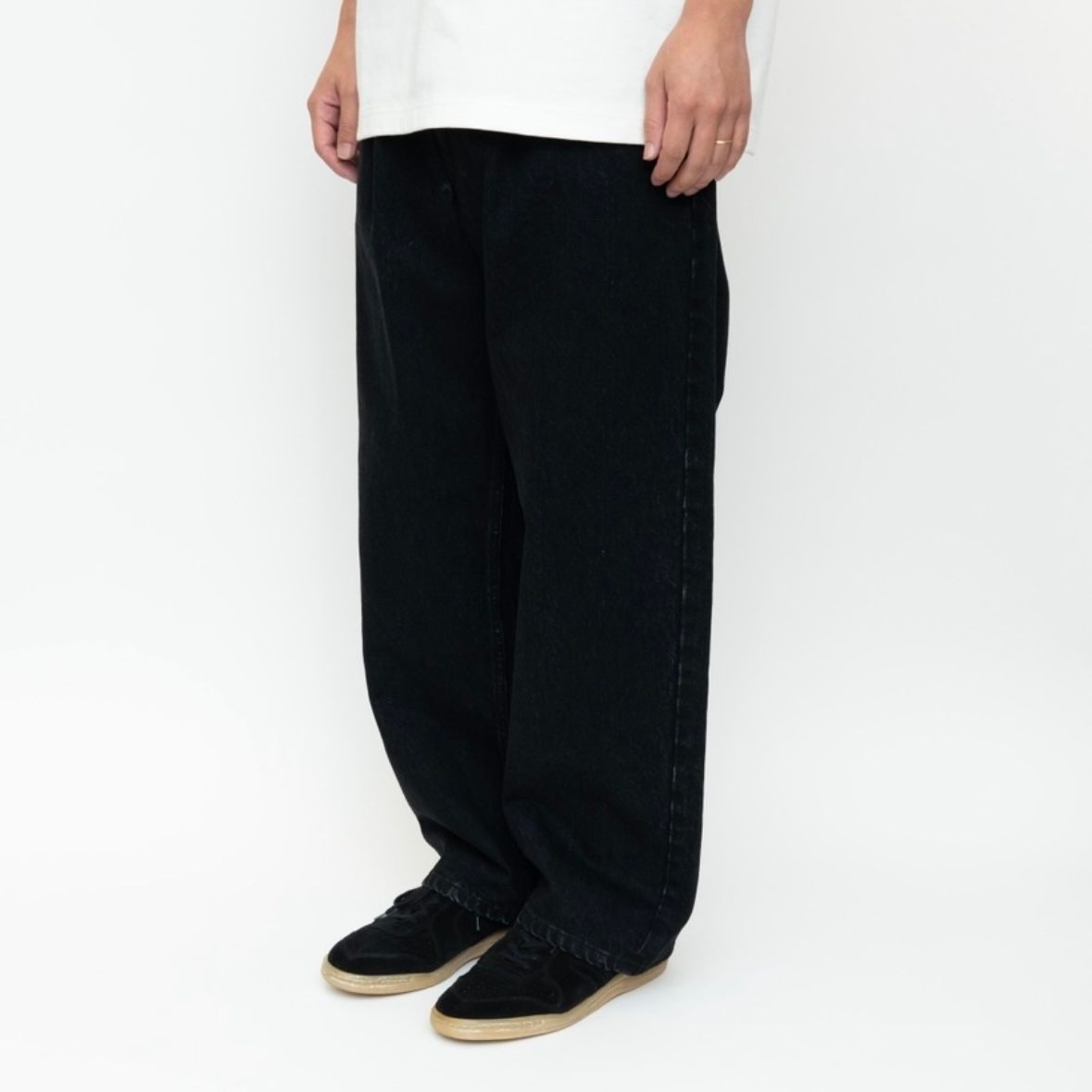 【残り一点】1Tuck Baggy Denim Bio