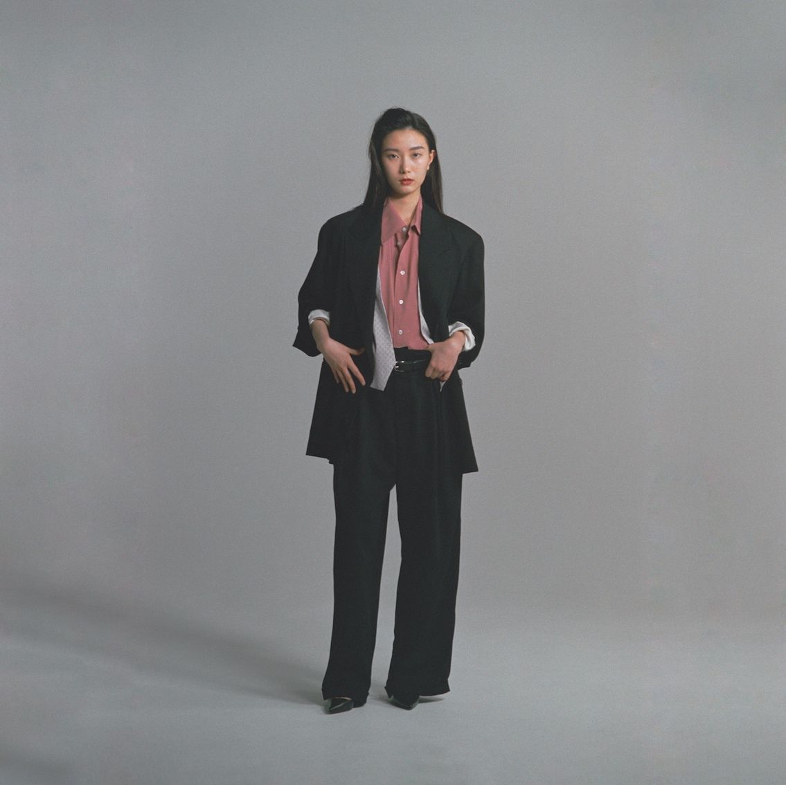 【残り一点】Double Inverted Tuck Trousers