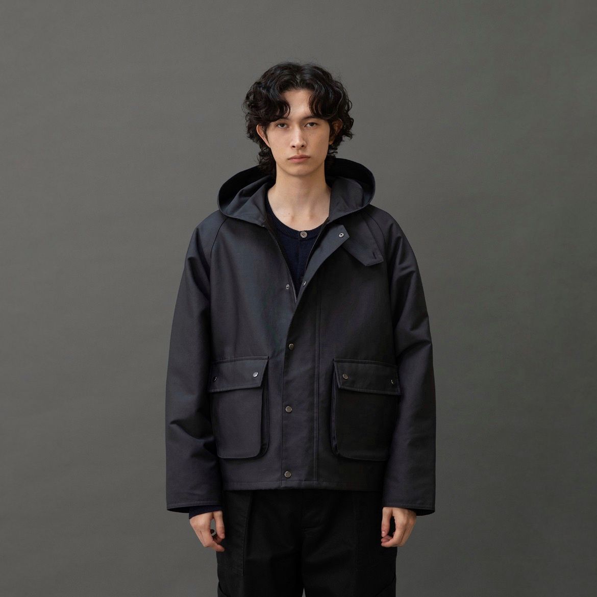 ANOTHER OFFICE - 【残り一点】Hood Neo British Jacket ANOTHER OFFICE - 【残り一点】Hood Neo British Jacket