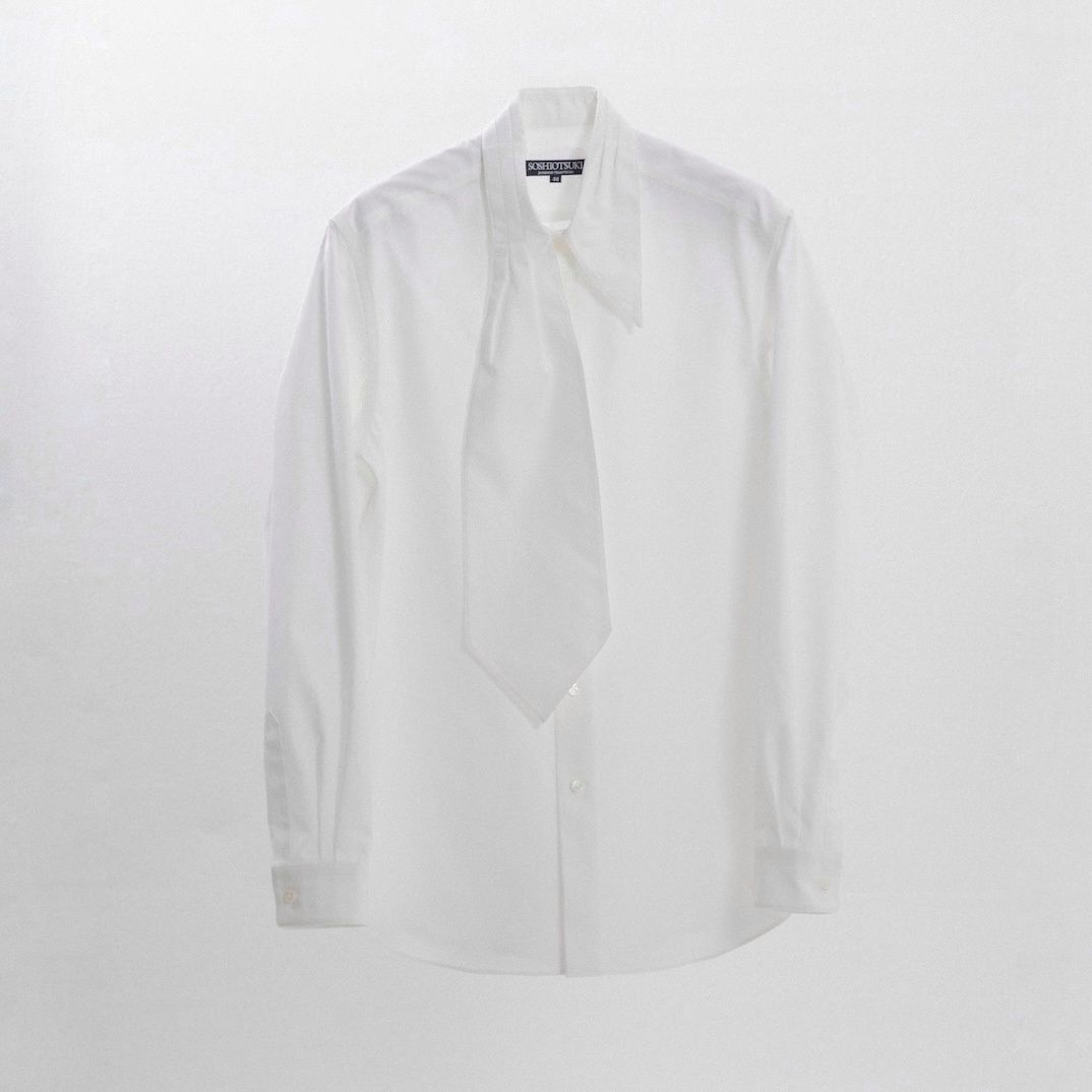 【残り一点】Ascot Tie Collar Shirt