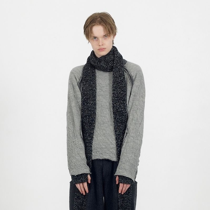 【再販売通知受付可能】Paneled Long Sleeve T Shirt