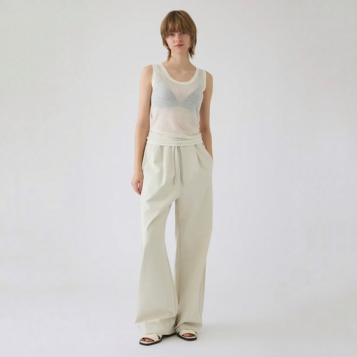 【残り一点】Needle Knit Tank Top