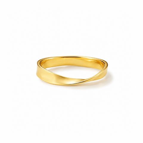 【お取り寄せ注文可能】Loop Ring M(K18 YELLOW GOLD)