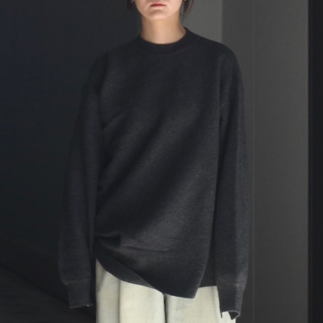 【残り一点】Extra Fine Wool Knit Deformed LS