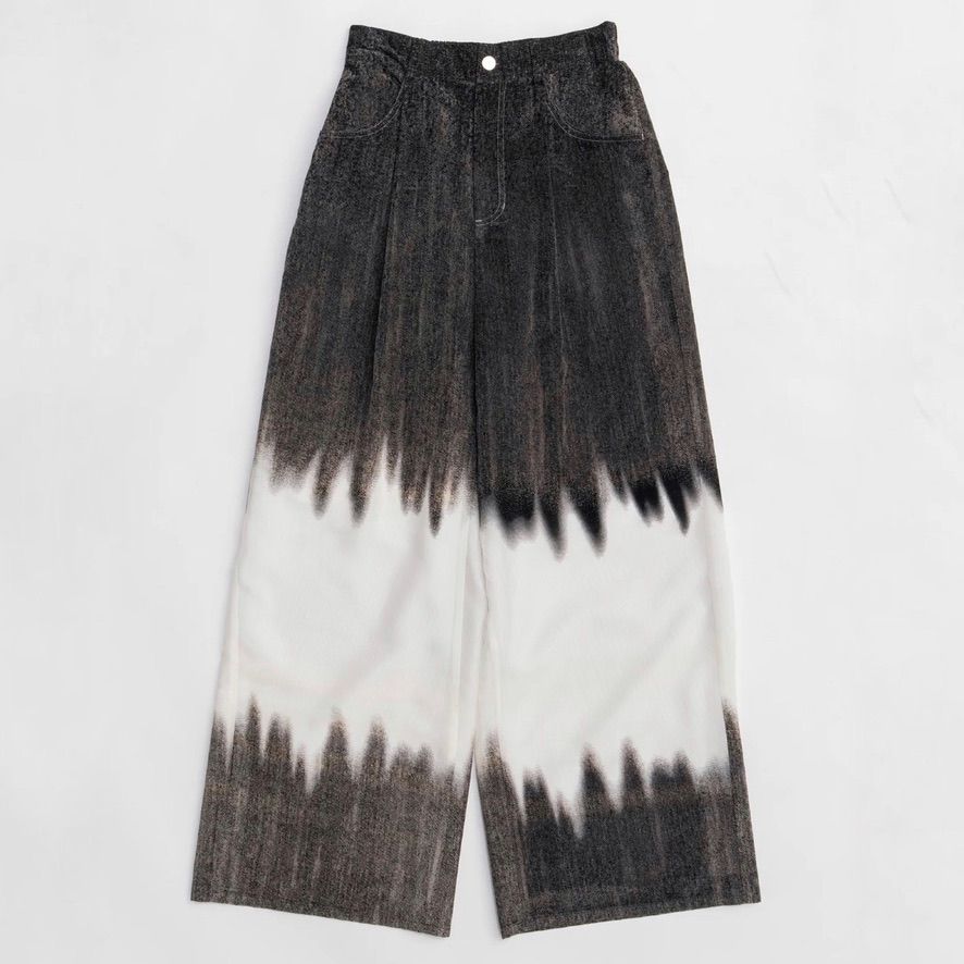 【残り一点】フロッキーデニムパンツ