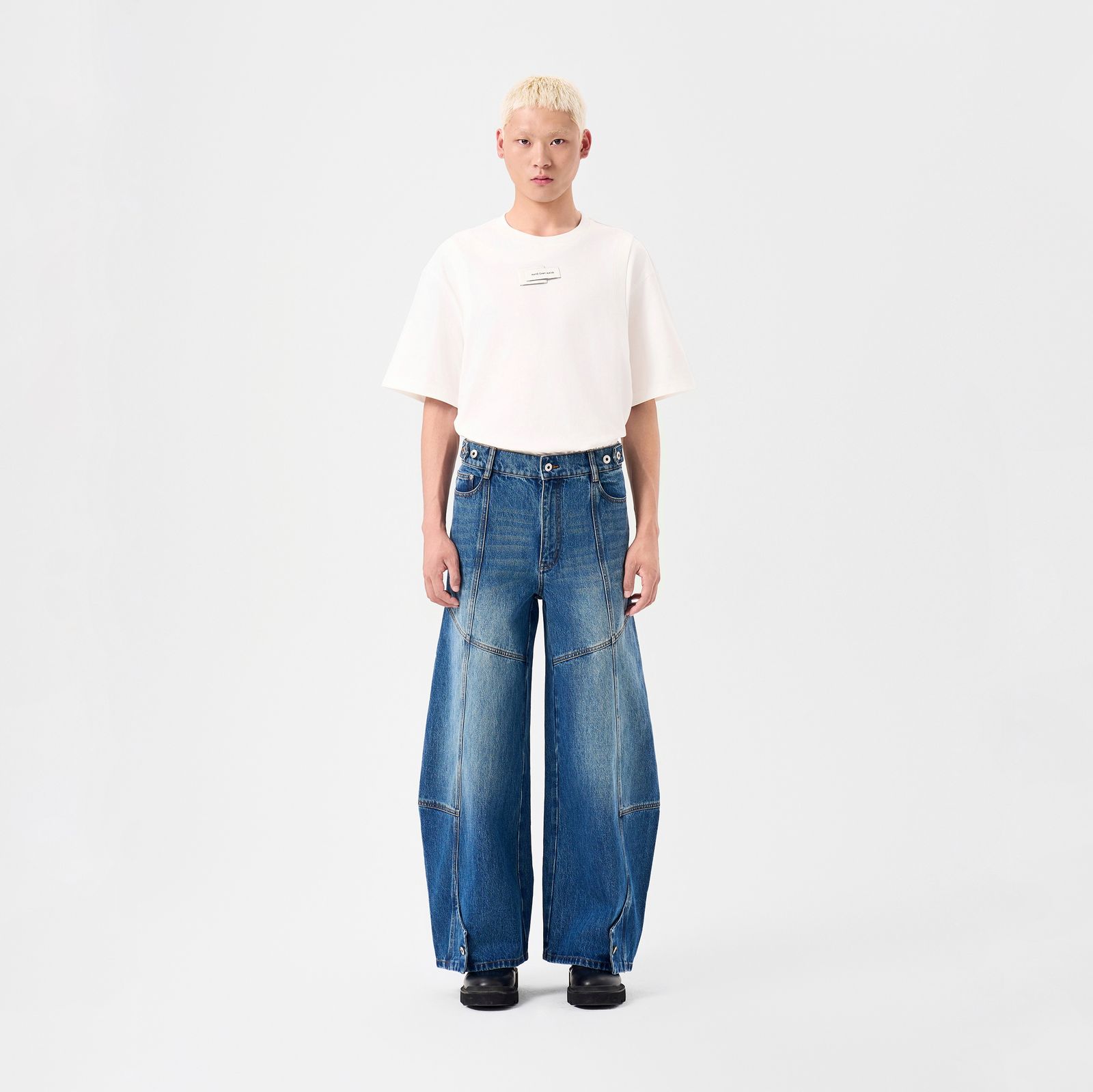 【残り一点】Patched Denim Trousers