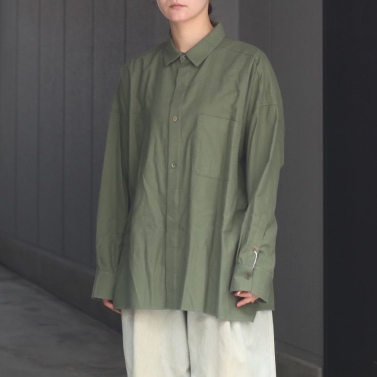 【残り一点】コットンビエラワイドBOXシャツ
