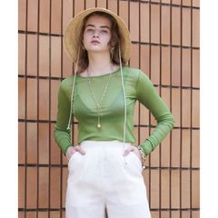 【残り一点】Premium Power Mesh Crew Top