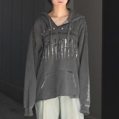 【残りわずか】Bootleg Hoodie With Repaired(SHINE)