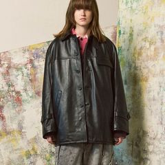 【残り一点】Sheep Leather Car Coat