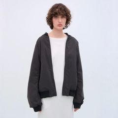 【残り一点】Fibril Nylon Satin Flight Jacket