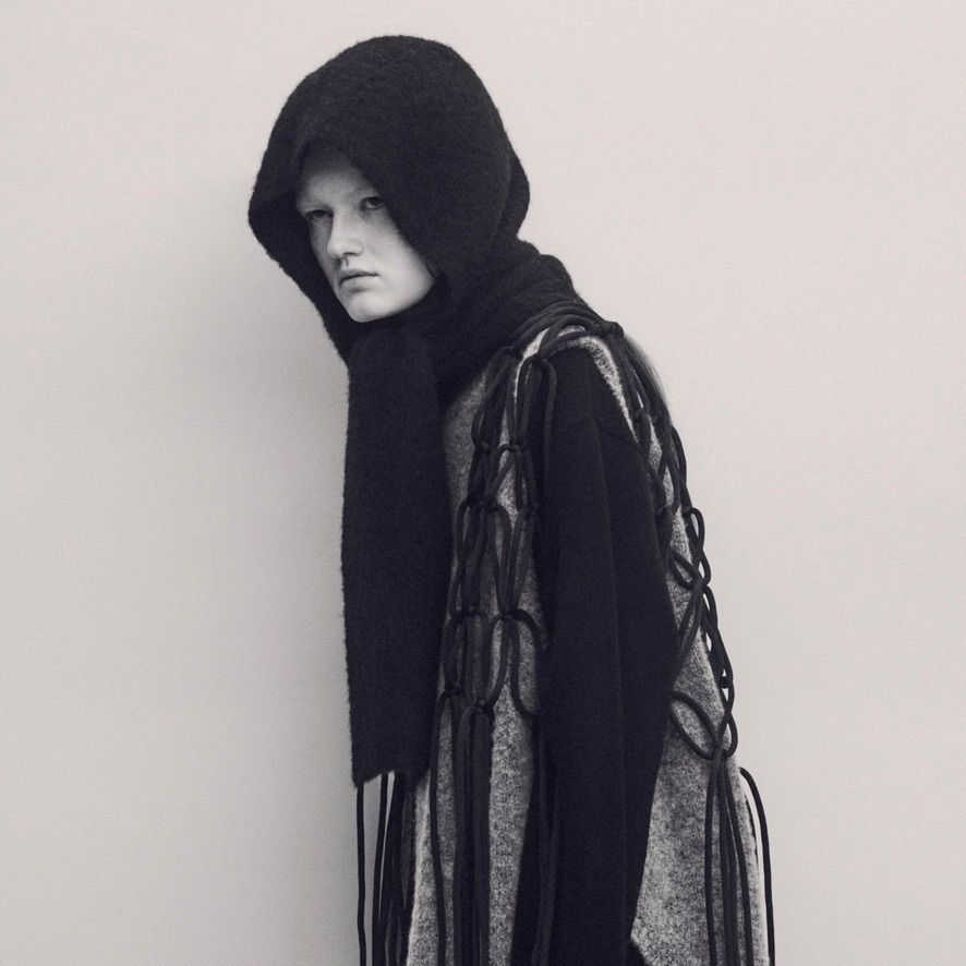 【残りわずか】Wool/Alpaca Milled Knit Balaclava