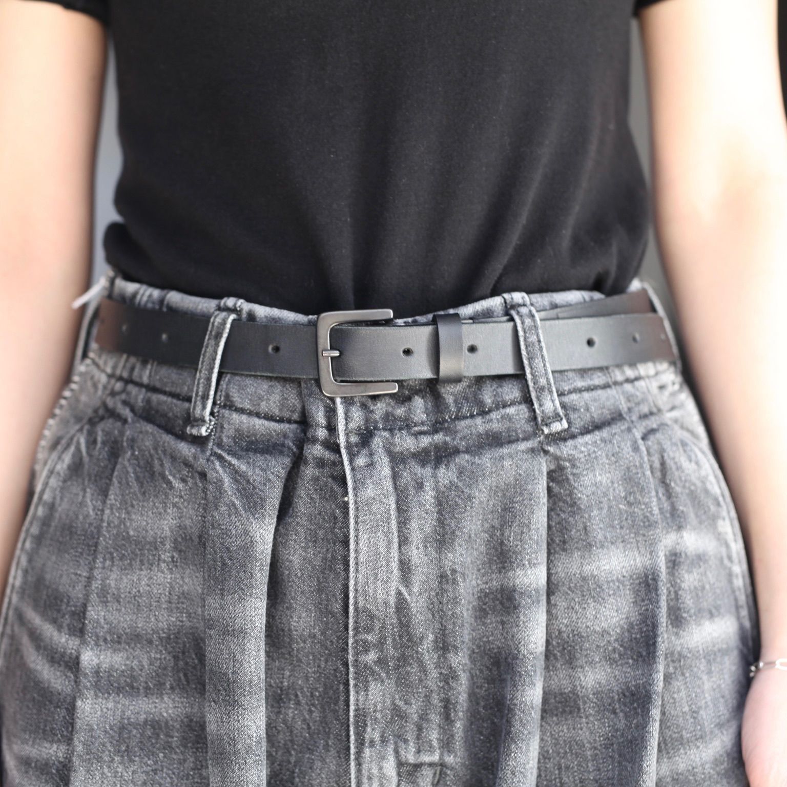 【残り一点】12.5OZワイドデニムパンツ(NO PRINT_USED)