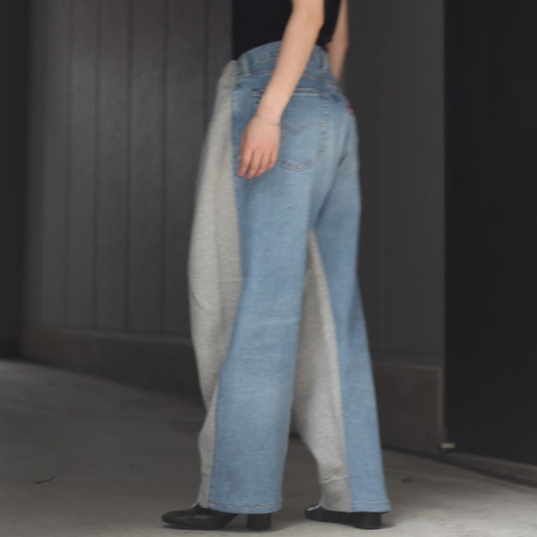 BLESS - 【残り一点】Over Jogging Jeans(L) | ACRMTSM ONLINE STORE