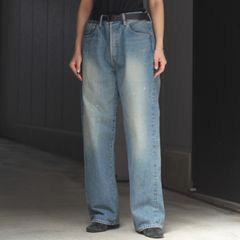【残り一点】5pocket Straight Pants(USED FADE)