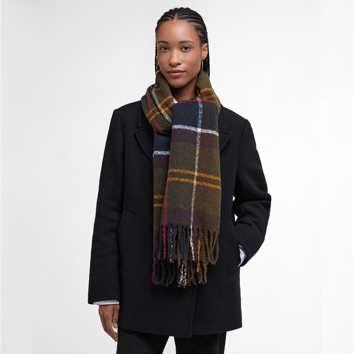 【残り一点】Deanna Tartan Scarf