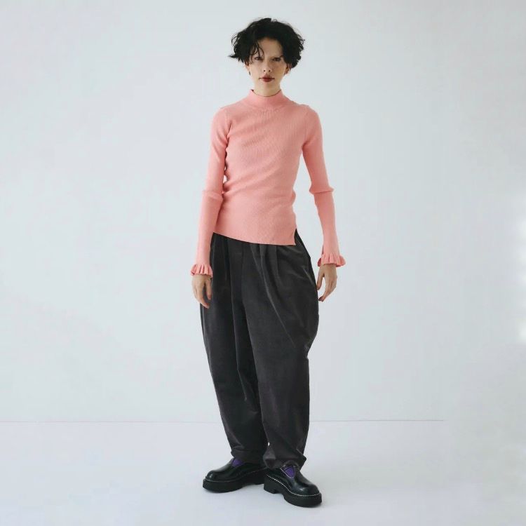 【残り一点】Bicolor Cuff Frill Tops