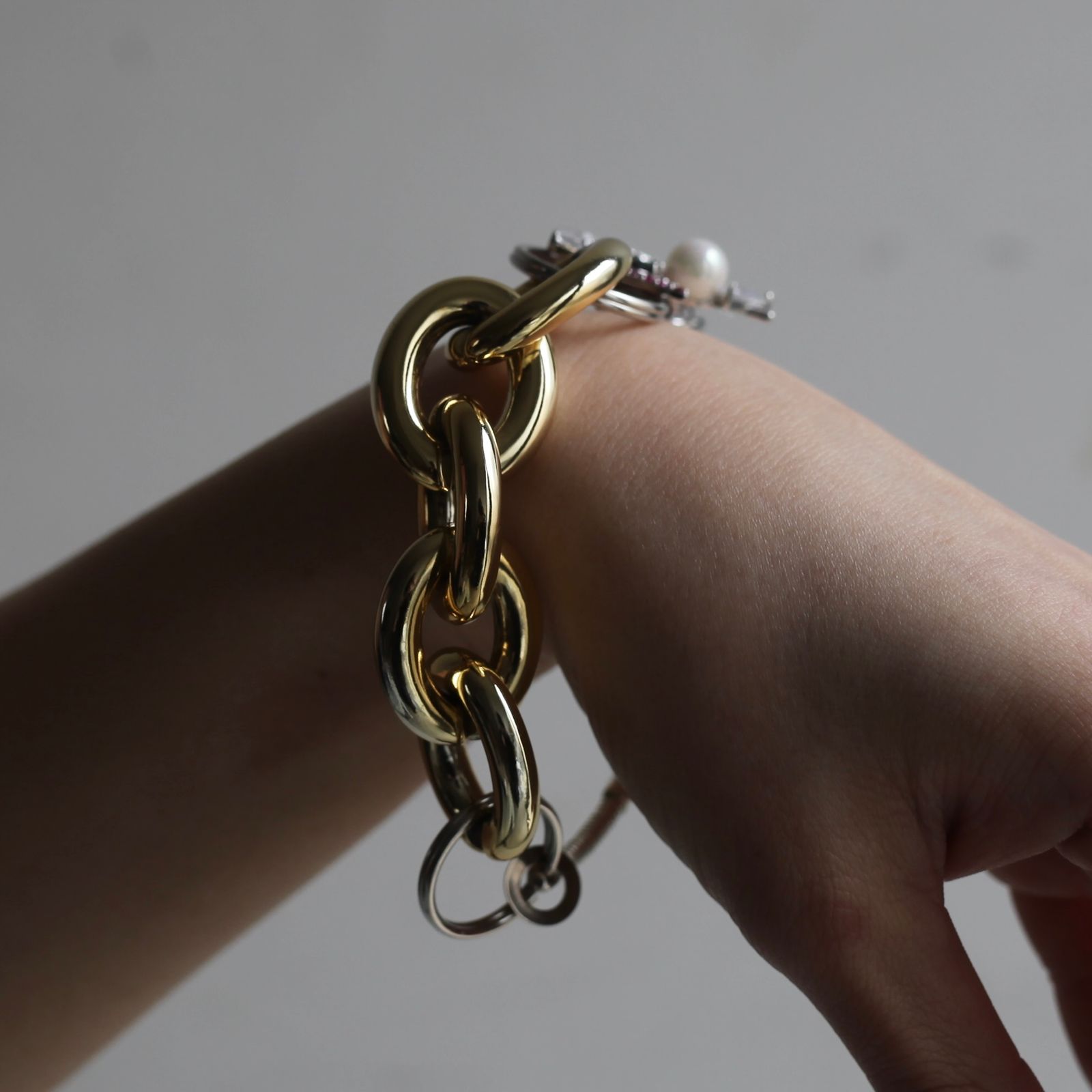 【残り一点】Material Mix Bracelet(FREESTYLE)