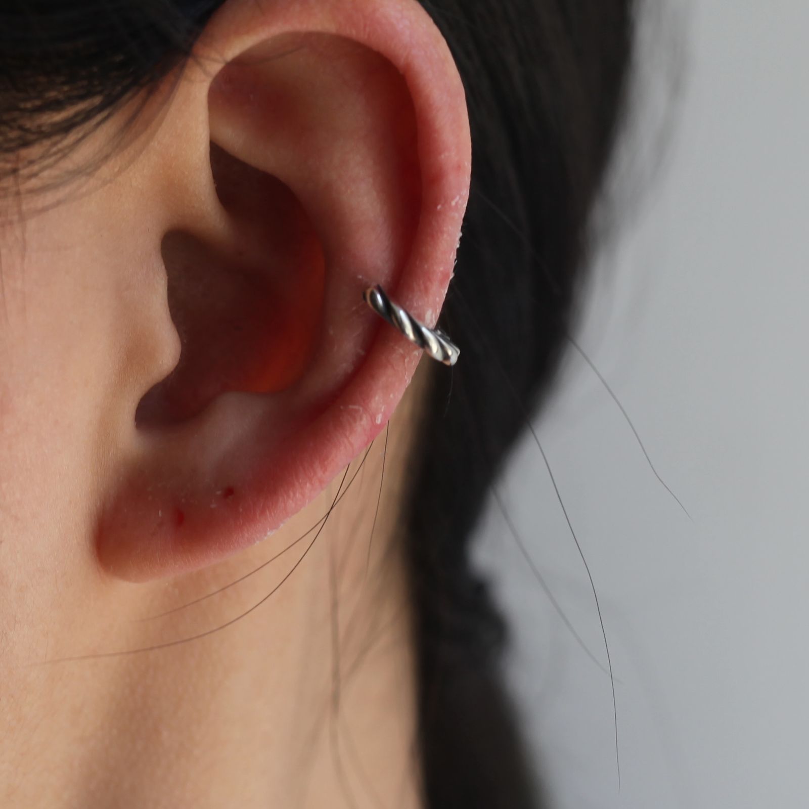 【残り一点】Press Earcuff_S 片耳用(SILVER）