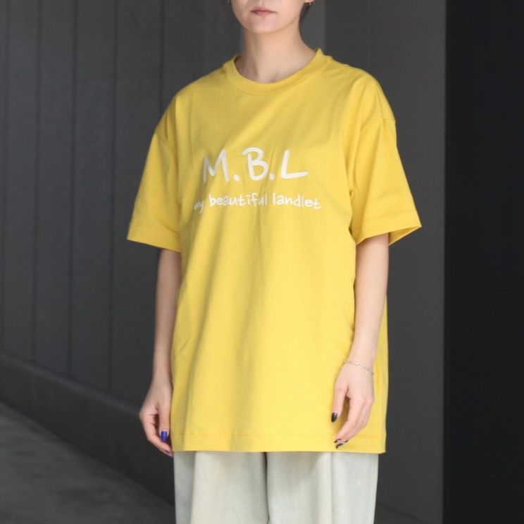 【残り一点】MBLロゴ刺繍Tee