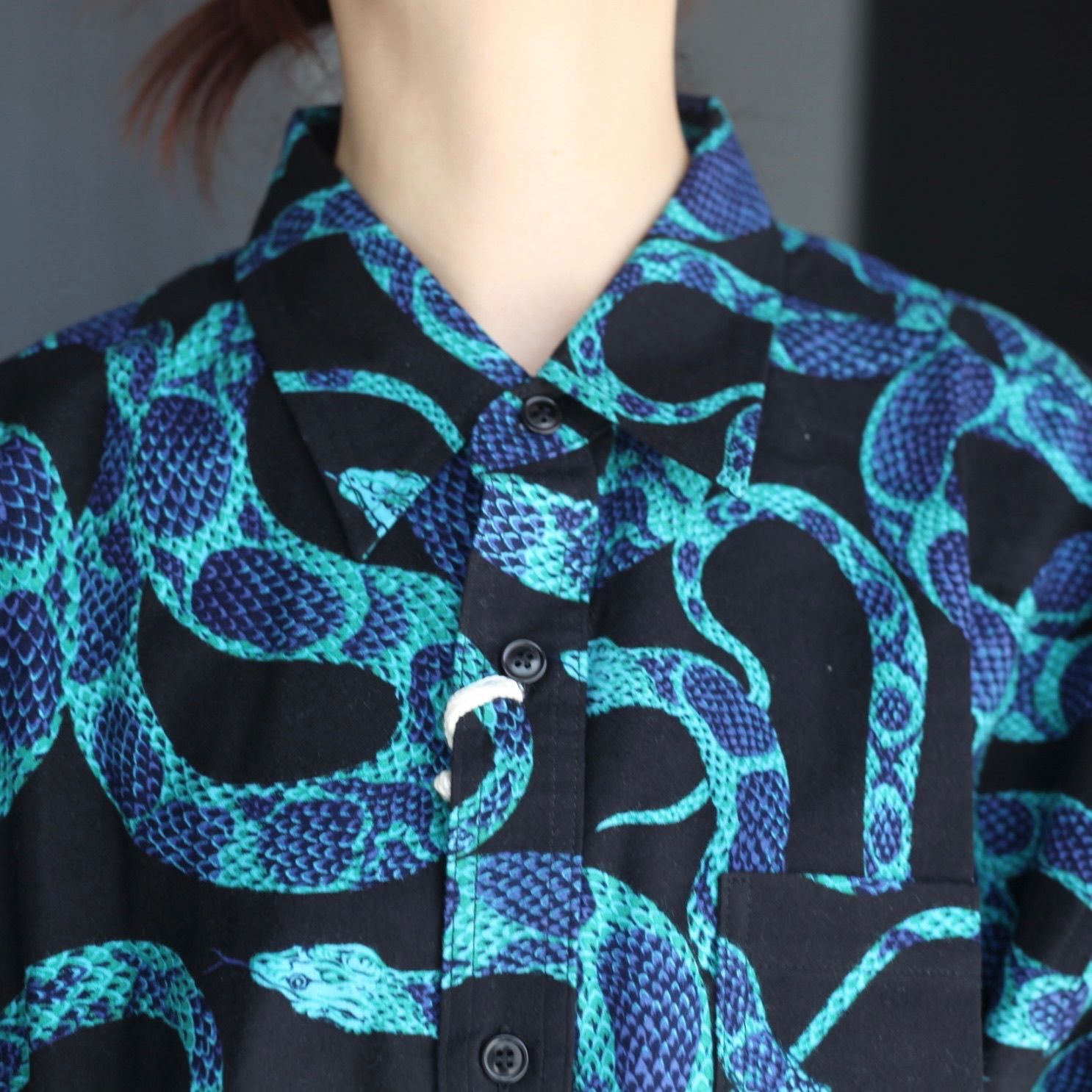 【残り一点】Print Nel L/S SH