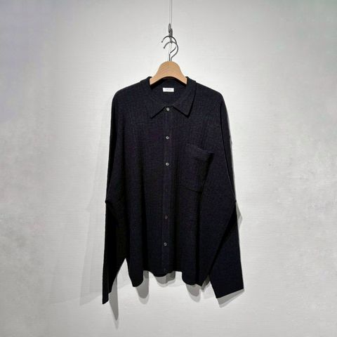 【残りわずか】Crepe Knit Shirt
