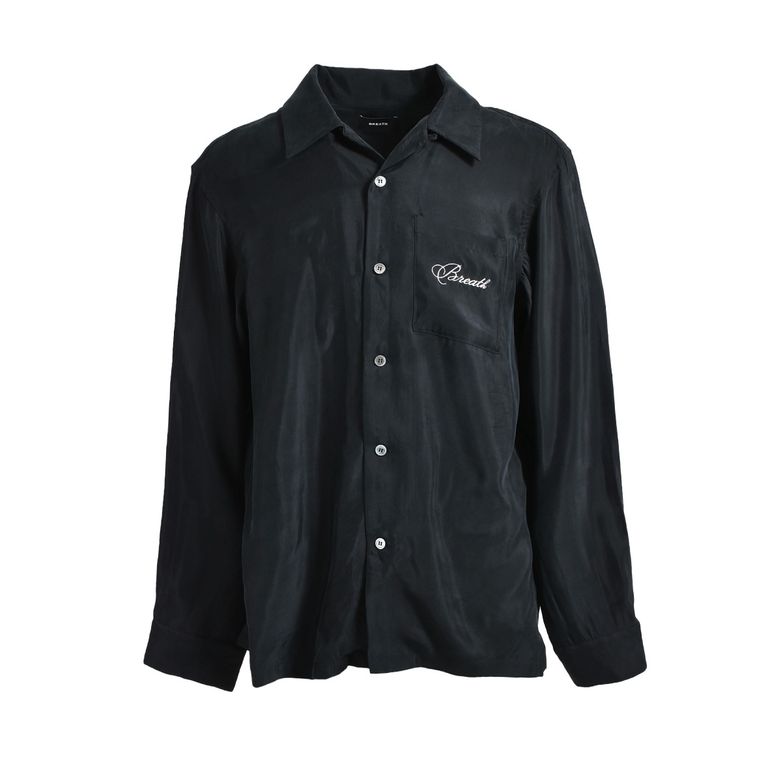 BREATH - 【残り一点】Script Logo Satin Shirt | ACRMTSM ONLINE STORE