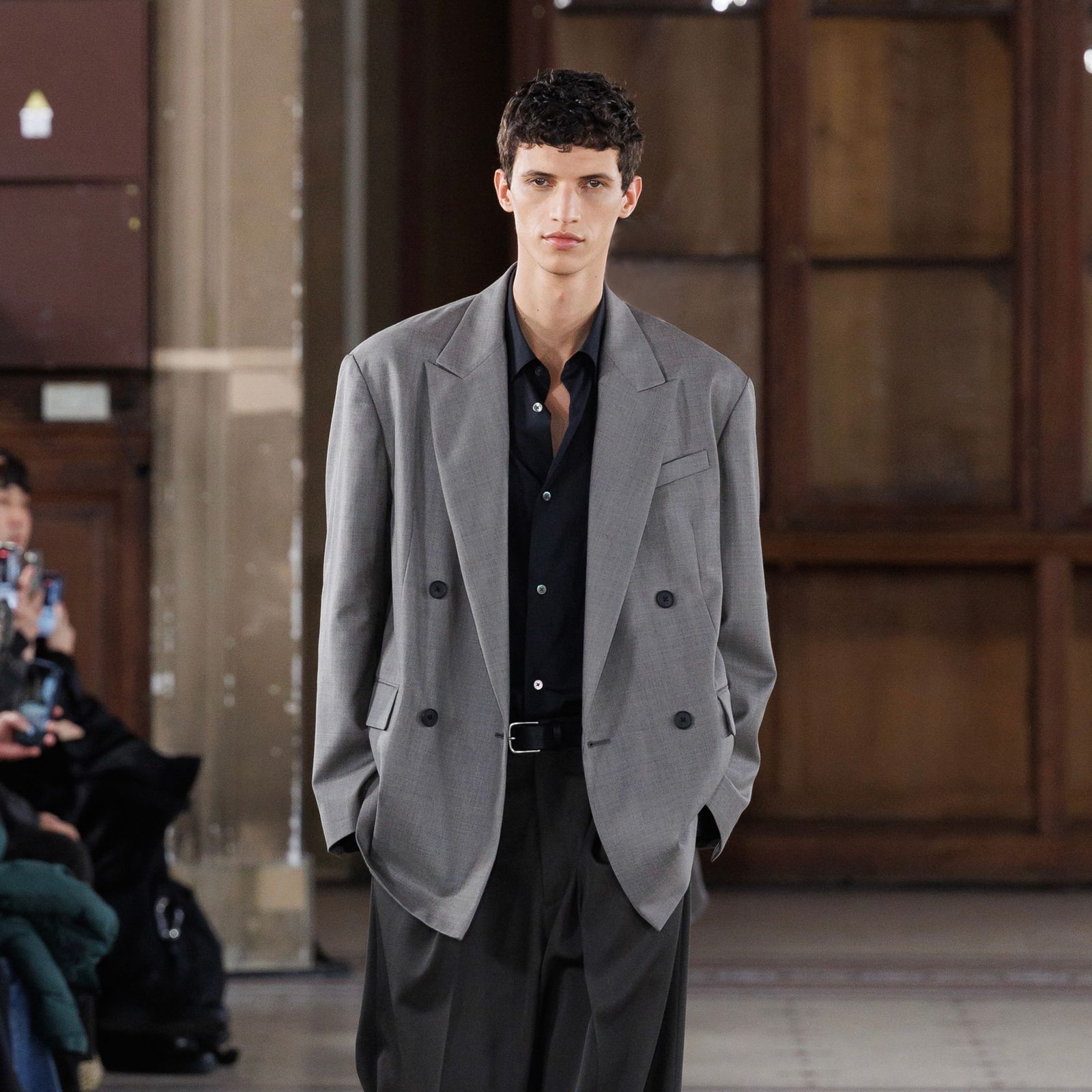 【残り一点】Extra Fine Wool Double Breasted Blazer