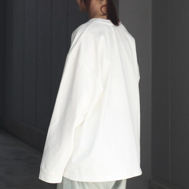 【残り一点】22G Max Weight Garment Dye L/S Tee
