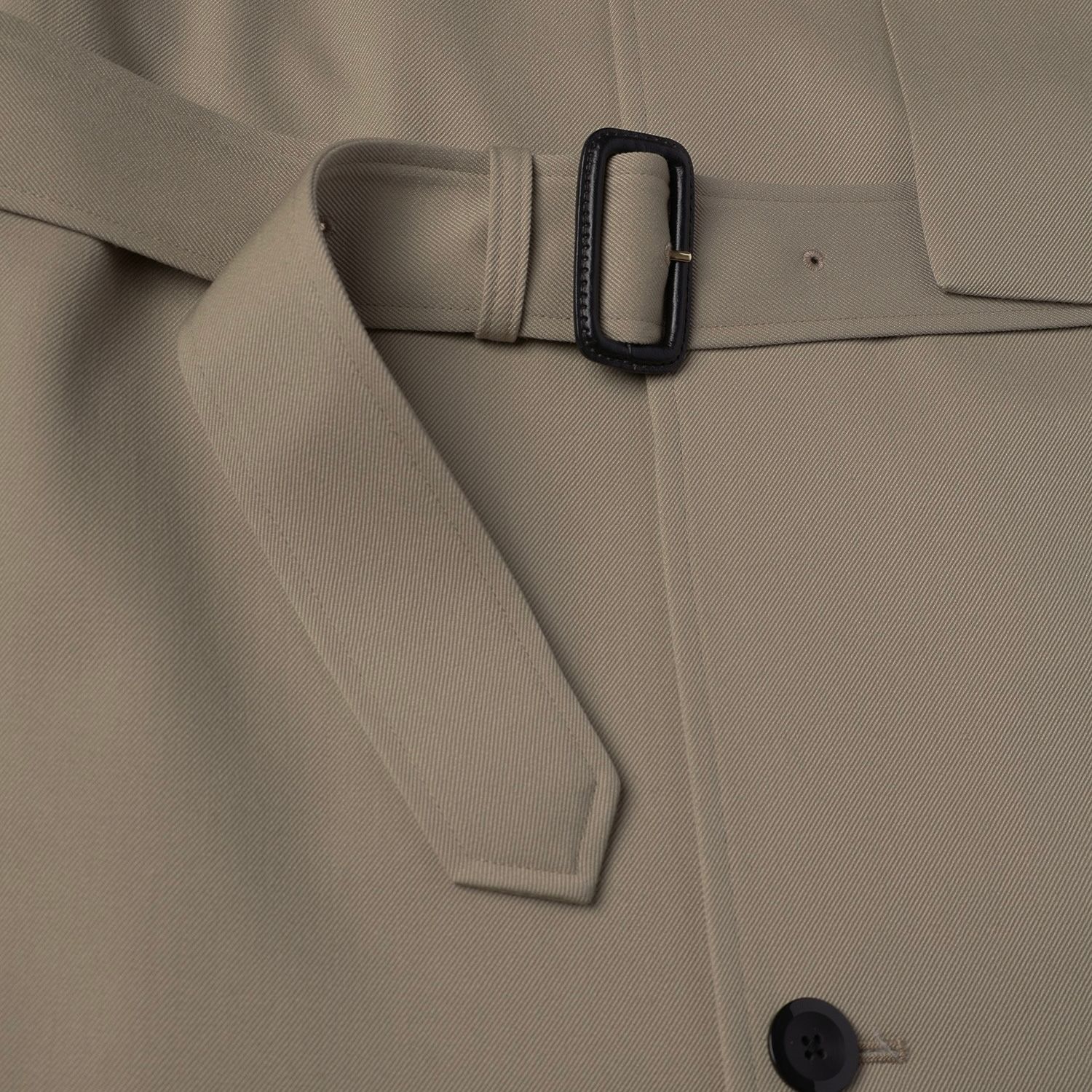 【残り一点】Wool Gabardine Layerd Long Coat