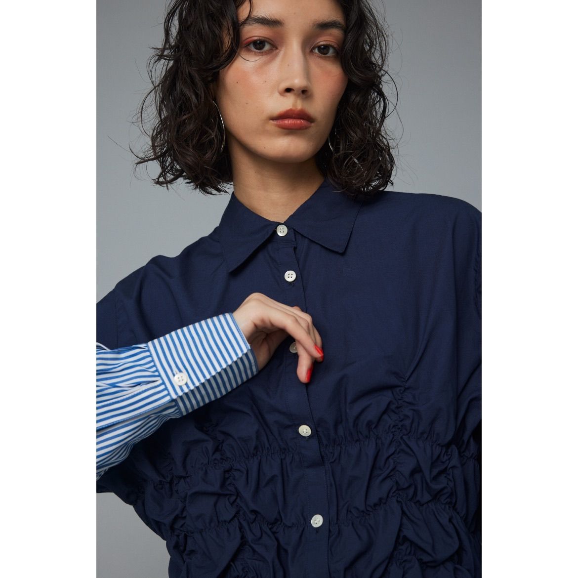 HeRIN.CYE - 【残り一点】Shirring Shirt | ACRMTSM ONLINE STORE