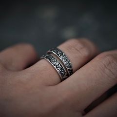 【お取り寄せ注文可能】Arabesque Double Rings(OX)