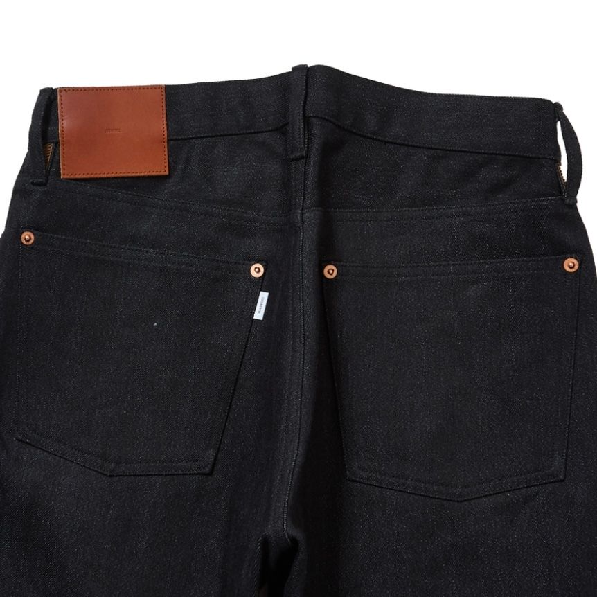 【残り一点】Twisted Heather Denim Pants Straight Cut