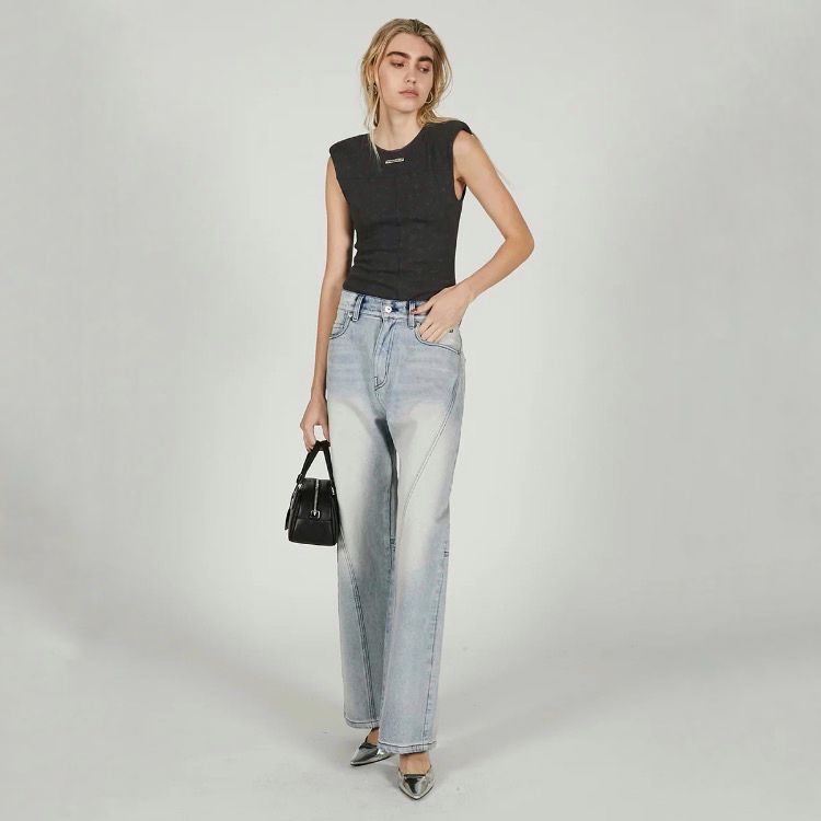 【残り一点】Curved Line Denim