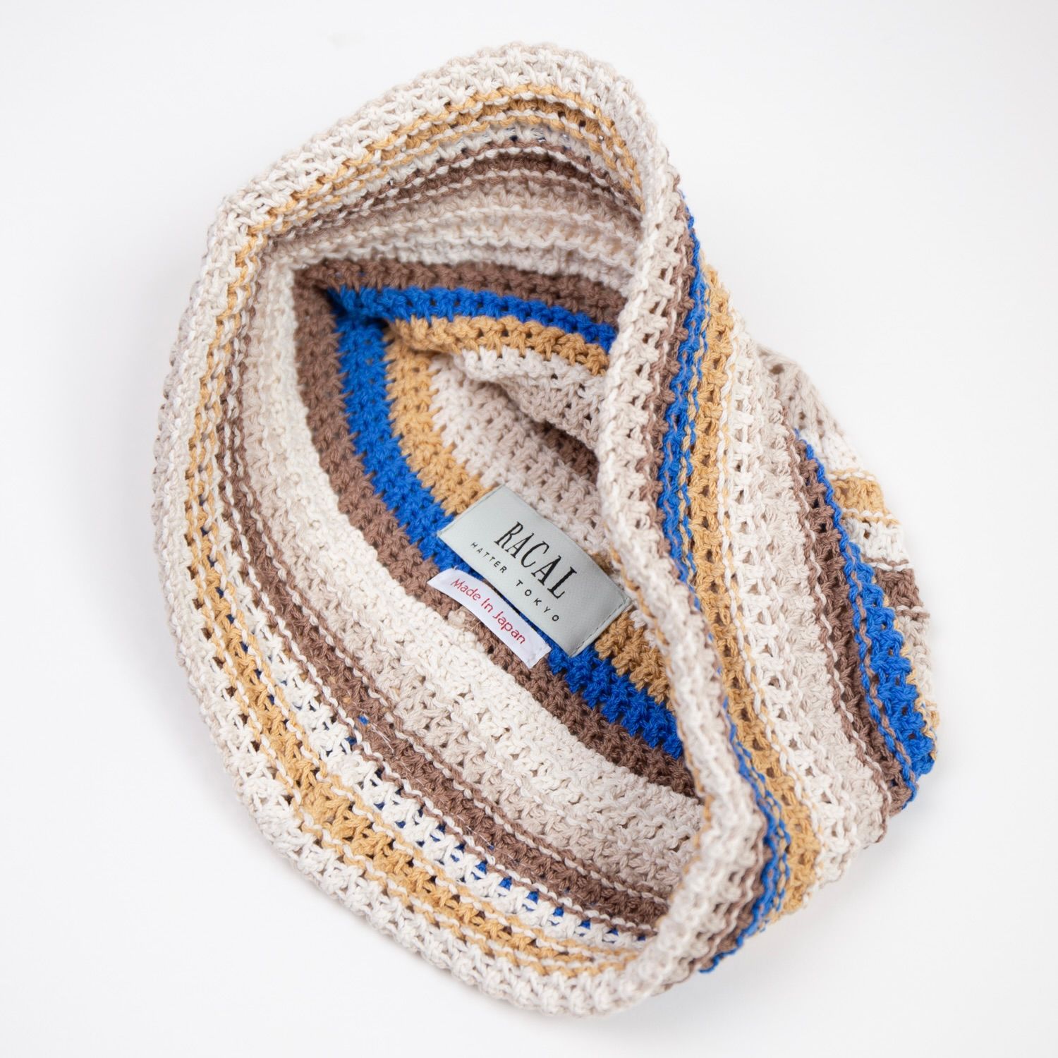 【残り一点】Multi Border Knit Hat