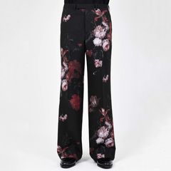 【残り一点】PE Tropical Flower Straight Slacks