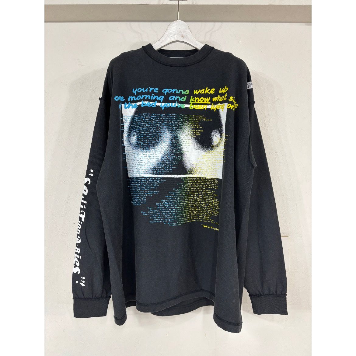 【残り一点】Seditionaries Long Sleeve T-Shirt