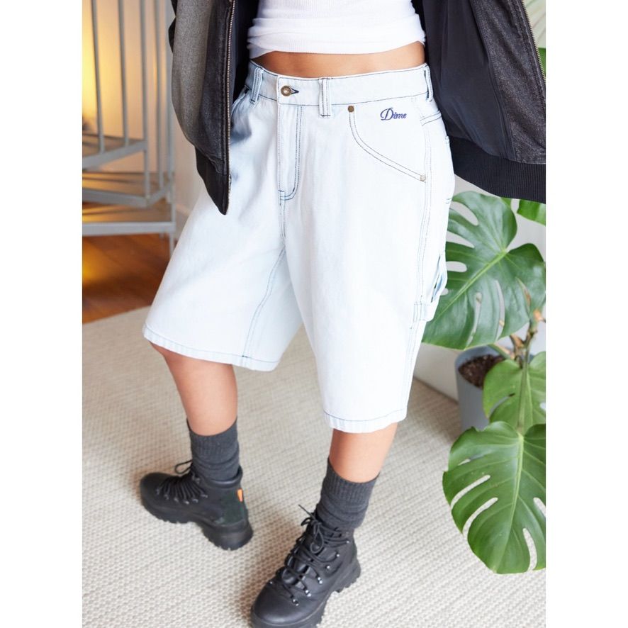 【最新作・送料関税込】Dime | CLASSIC DENIM デニムショーツ Dime Classic Denim Shorts / Indigo (ダイム デニムショート