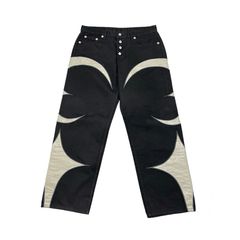【残り一点】TC Leather Washing Denim Pants