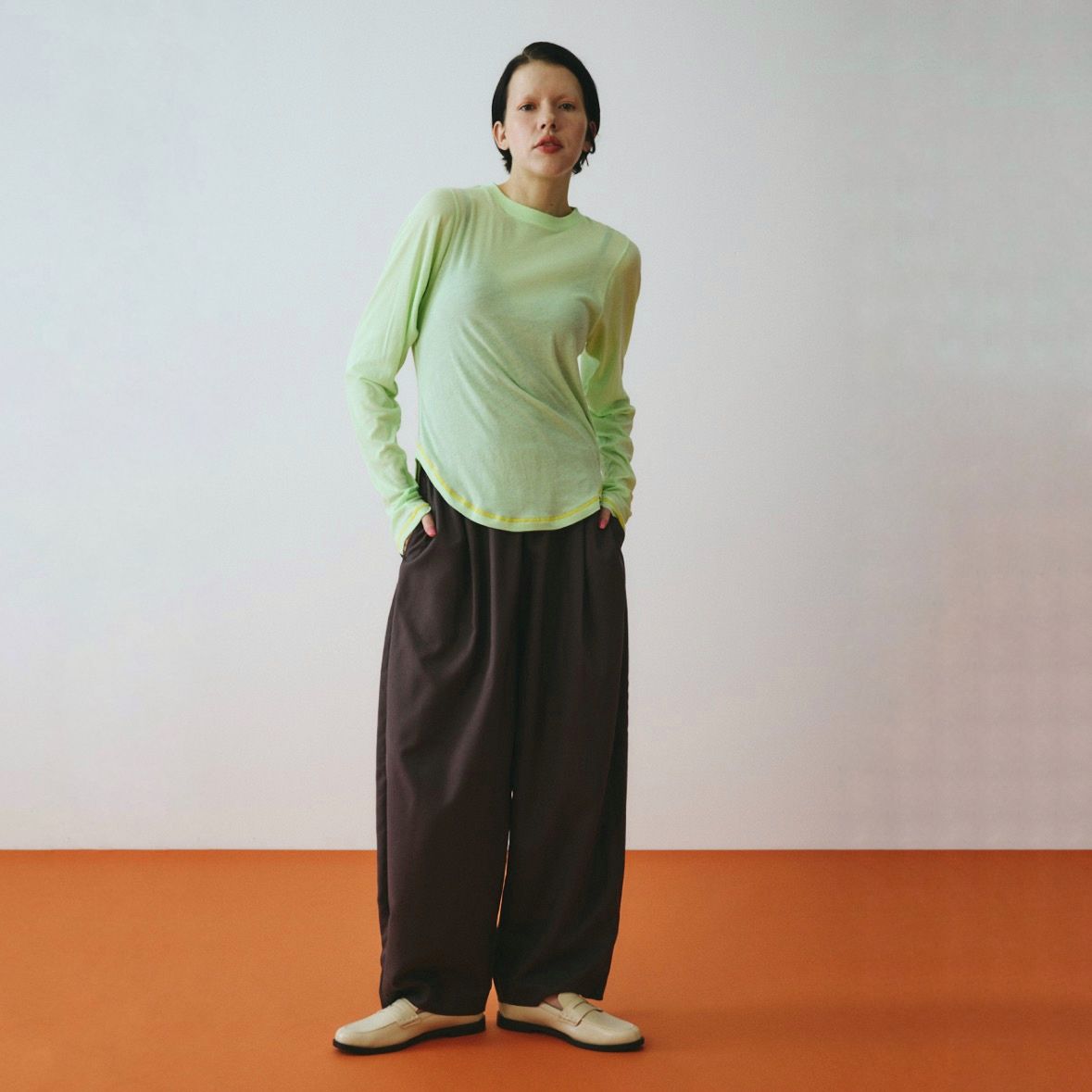 【残り一点】Sheer Mellow Tops