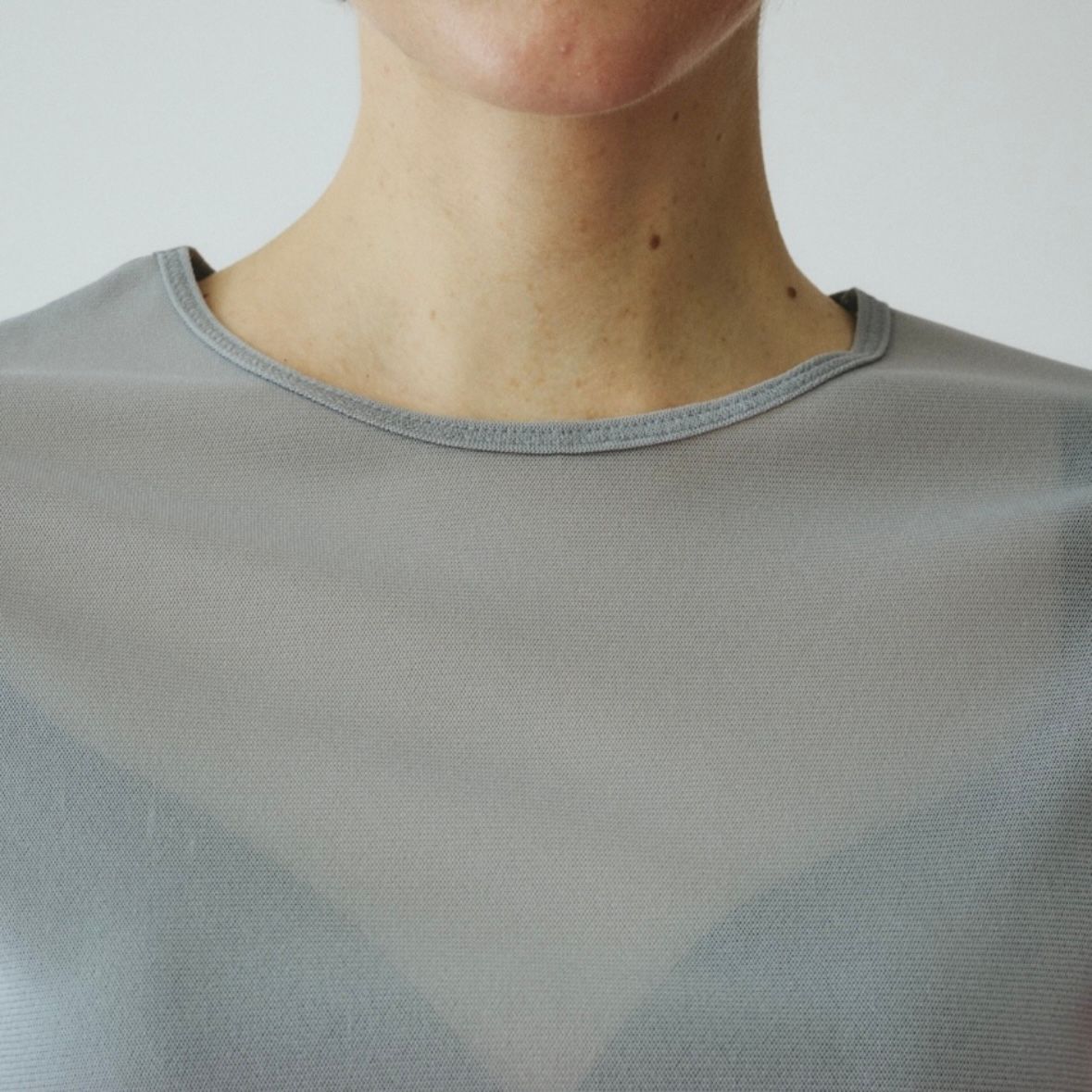 【残り一点】Bi Color Mesh Inner Tops