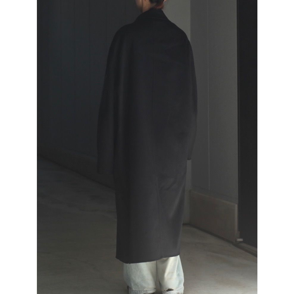 【残り一点】Wool/Cashmere Reversible Notch Lapel Coat