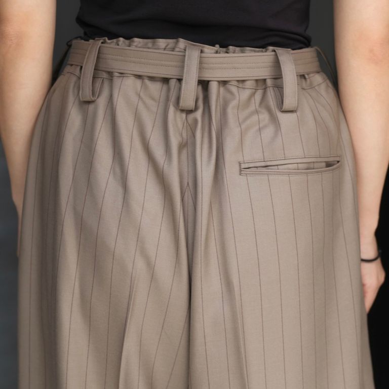 UJOH - 【残り一点】Belted Wide Straight PNT | ACRMTSM ONLINE STORE
