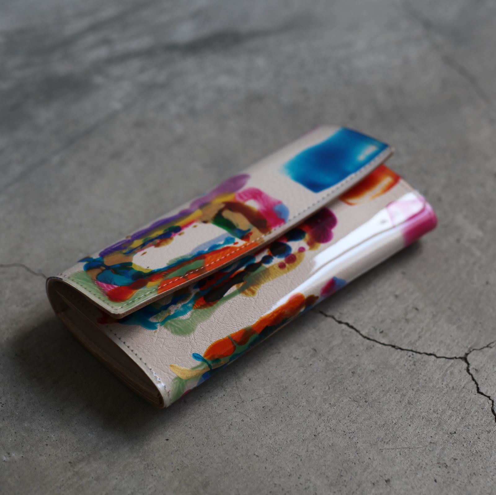 【残り一点】Paint Wallet(LONG)