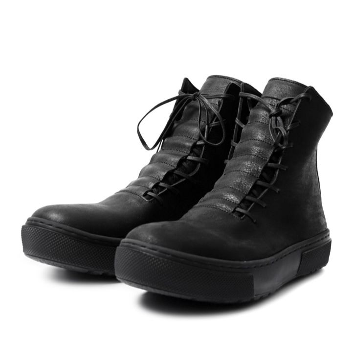 レザー種類 : CORDOVAN SPLIT(BLACK)
※商品ページ画像のレザー及び、仕様はサンプルとしてご覧ください。