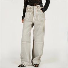 【残り一点】ストレートデニムパンツ