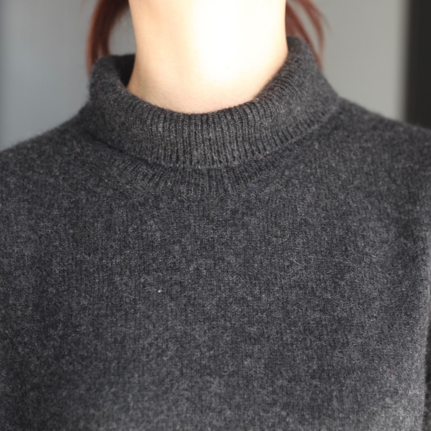 【残り一点】Cashmere Wholegarment Turtleneck Sweater