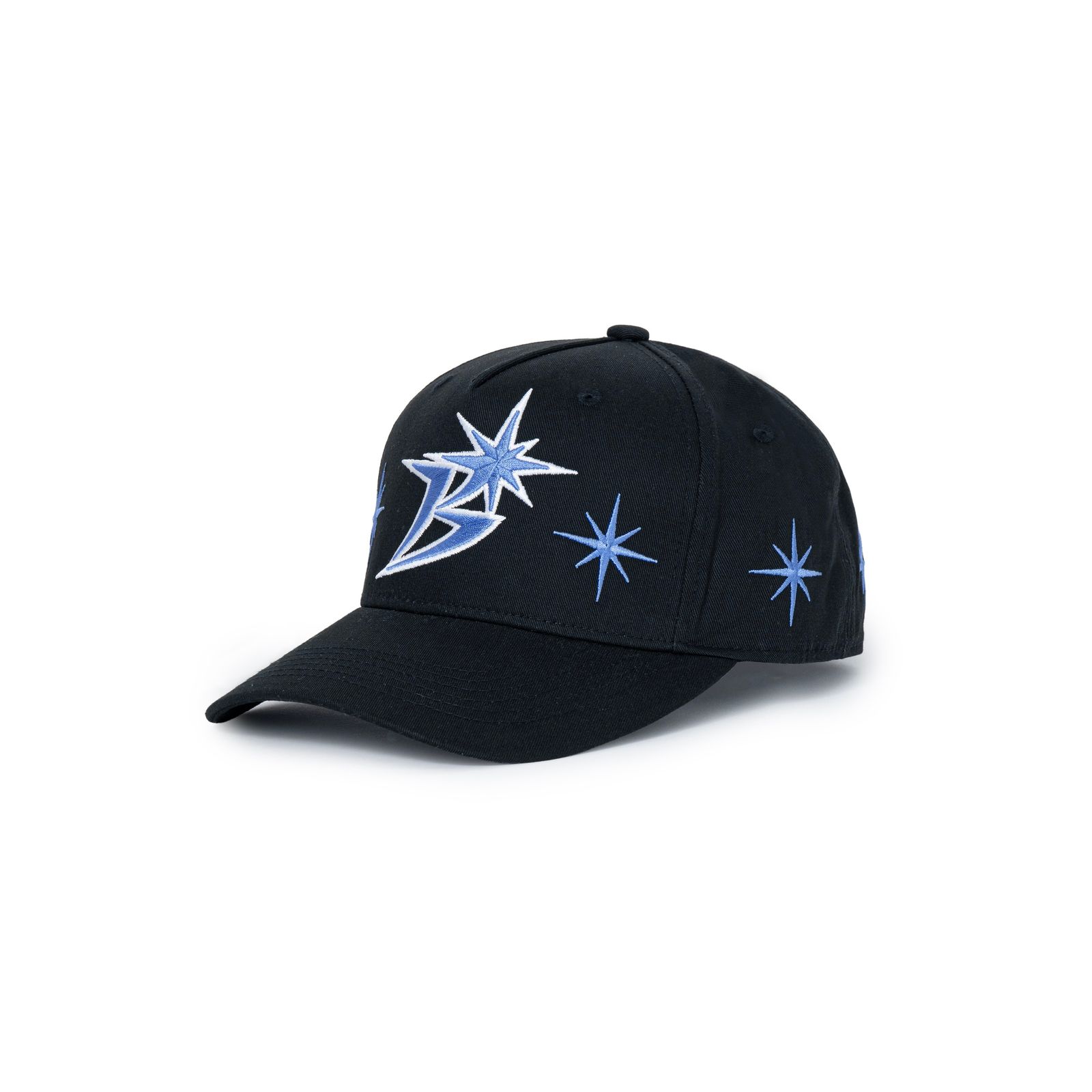 【残り一点】B Logo Sparkle Structured 5-Panel Cap